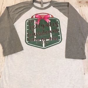 NEW Super Soft Raglan- Football- Next Level